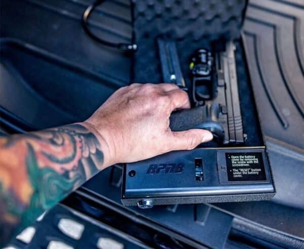 RPNB Gun Safe, Smart Pistol Safe Quick Access with Biometric Fingerprint - Image 3