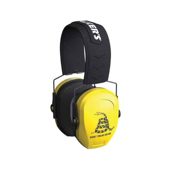 Walker's Razor Slim Passive Earmuffs Ultra Low Profile 27dB NRR Light Weight