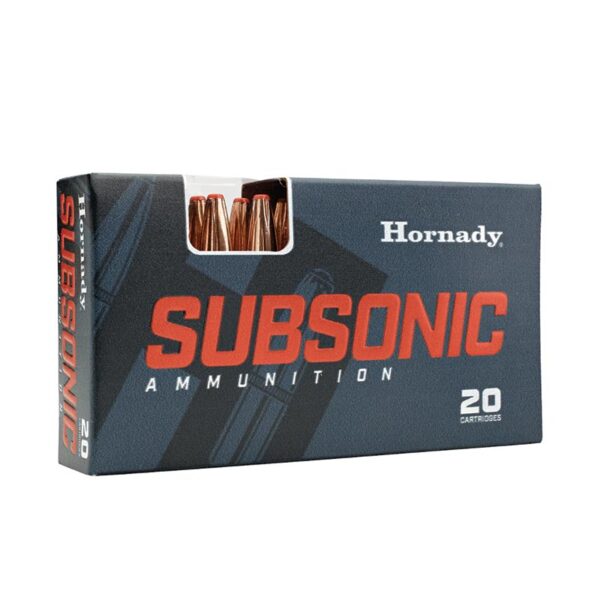 HORNADY SUBSONIC 9MM Ammo - HP (147 Grain) - 25 Rounds